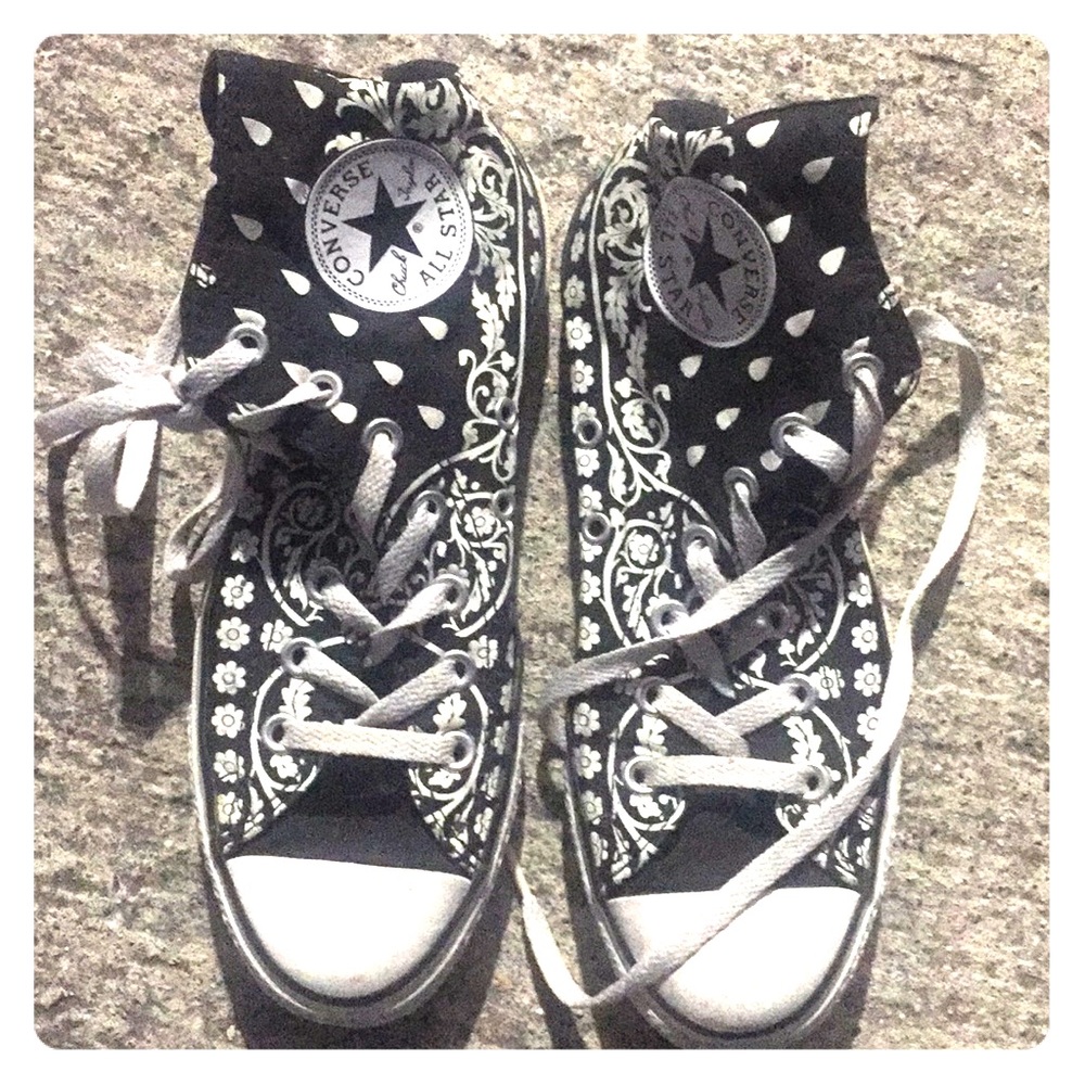 Converse high top sneakers